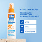 Mixa SOLAIRE HYALURON PROTECT PEAU SENSIBLES SPF50+ SPRAY 150ML