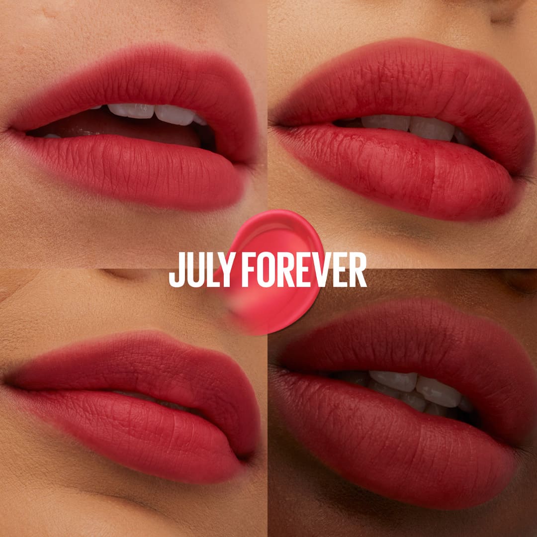 MAYBELLINE NEW YORK SUPERSTAY TEDDY TINT BLUSH À LÈVRES LIQUIDE FINI MAT FONDU JULY FOREVER 35
