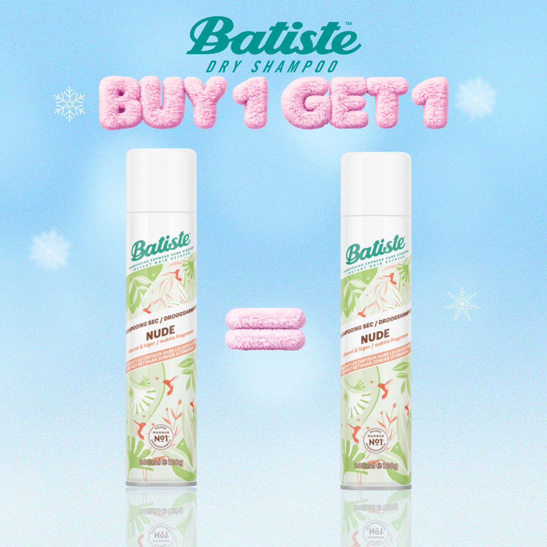 BATISTE SHAMPOOING SEC NUDE 200 ML = 1 OFFERT