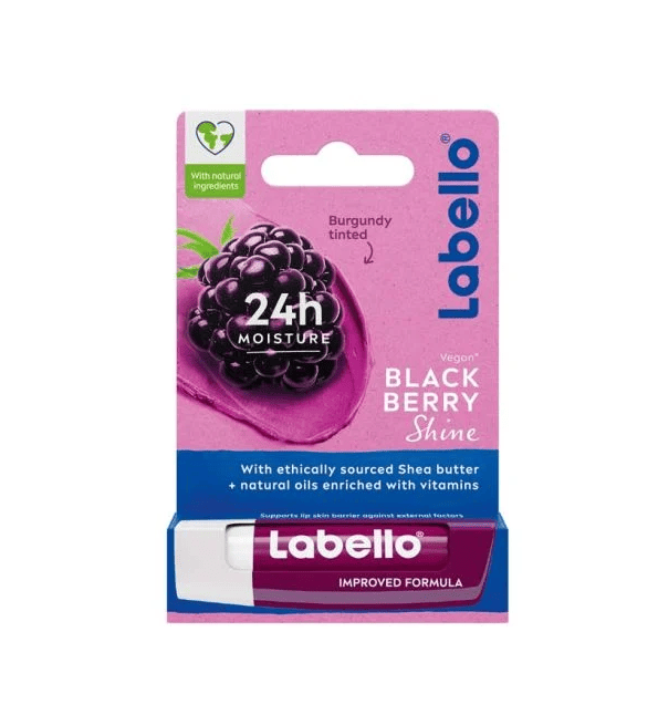 Labello Stick Lèvres Blackberry Shine - 4.8g