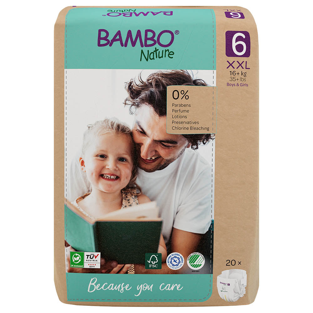 Bambo Nature Couches Taille 6 (16 kg+) - 20 unités