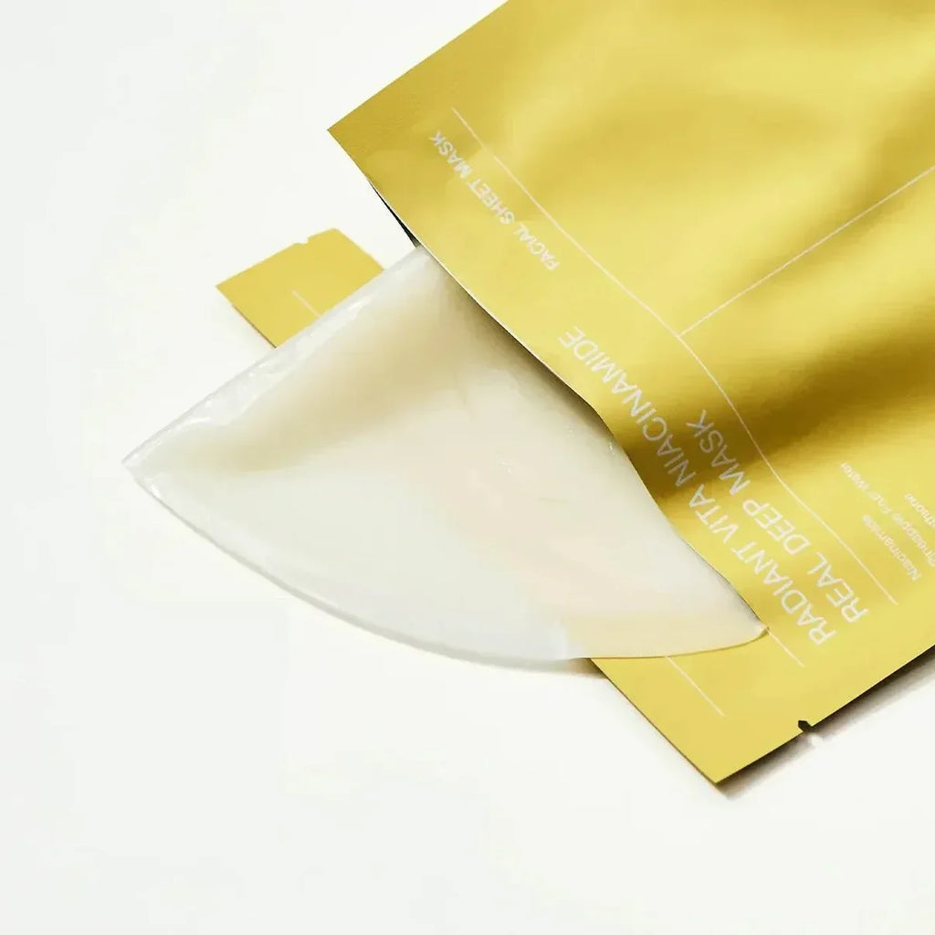 BIODANCE PACK RADIANT VITA NIACINAMIDE REAL DEEP MASK 4 UNITÉS