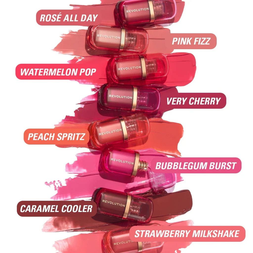 Revolution Superdewy Blush Plump Serum Liquid Blush Very Cherry Berry
