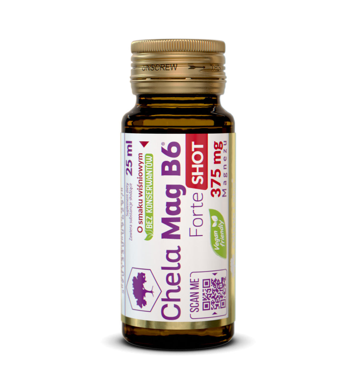 OLIMP LABS CHELA MAG B6 FORTE SHOT CERISE 25ML SHOT
