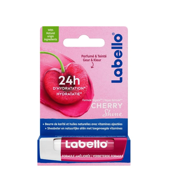 LABELLO Stick Lèvres BRILLANCE FRUITÉE CERISE 4.8g