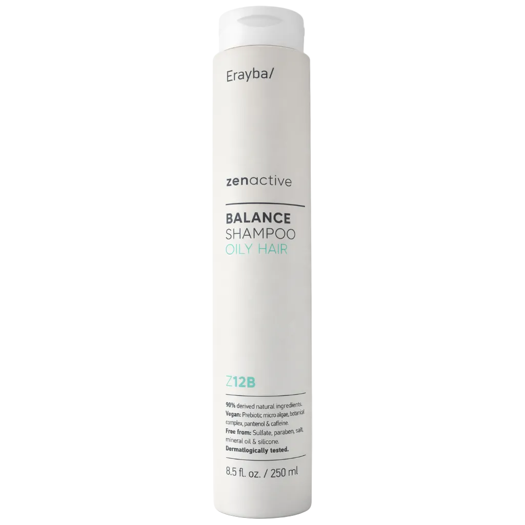 Erayba Zenactive Balance Shampoing Oily Hair Z12B -250ml – Cuir Chevelu Gras