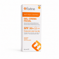 FARLINE Gel-Crème Solaire Facial Anti-Age Control SPF 50+ Teinté 50 ml