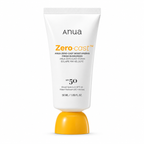 Anua Zero-Cast Moisturizing Finish Sunscreen - Crème solaire hydratante SPF50