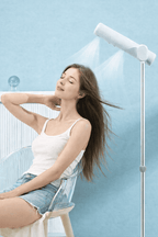 Glamedika Standing Hair Dryer – Support Sèche-Cheveux Mains-Libres Pro