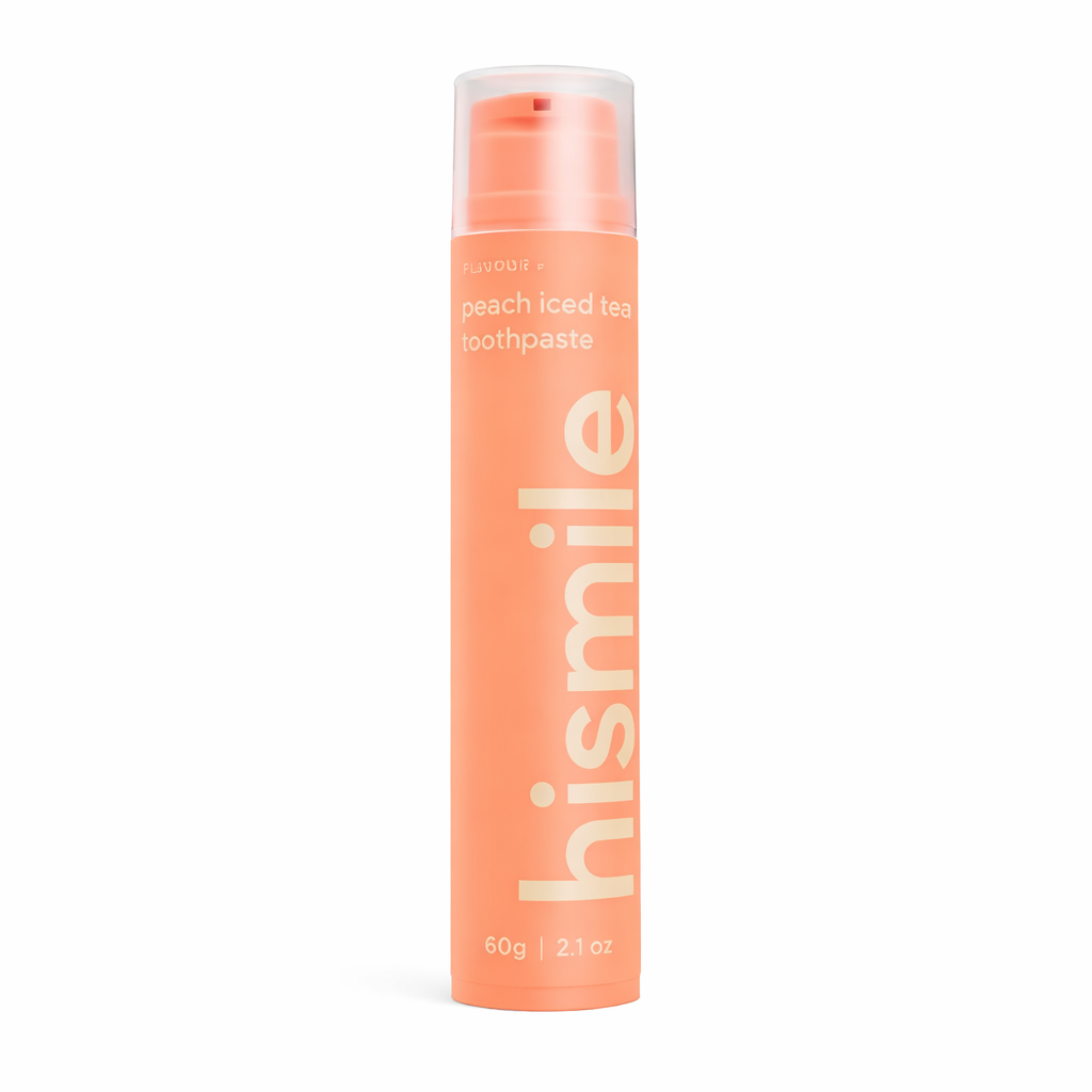 Hismile Peach Iced Tea Toothpaste – Dentifrice Blanchissant Saveur Thé Pêche