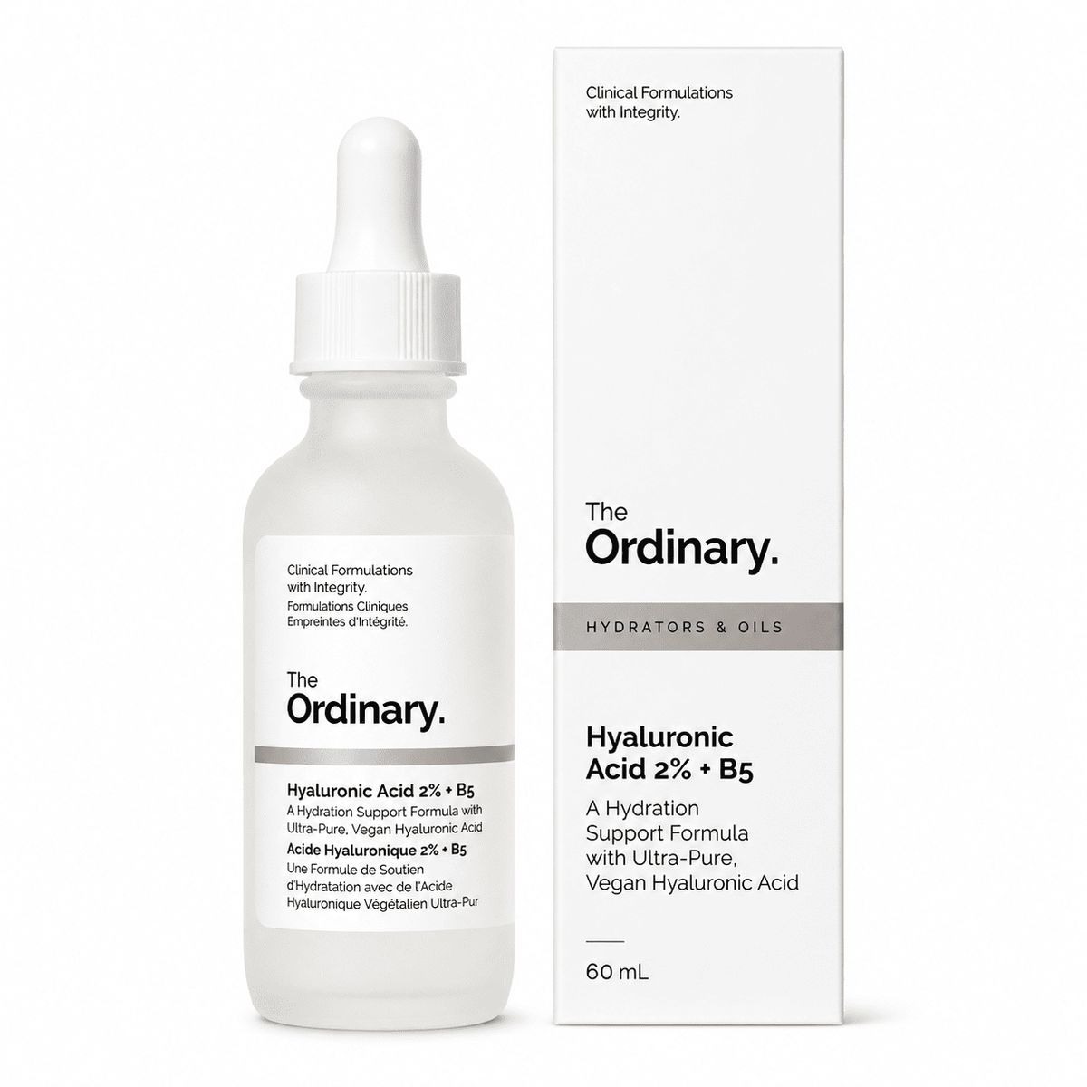 The Ordinary Hyaluronic Acid 2% + B5 avec Céramides – 60 ml