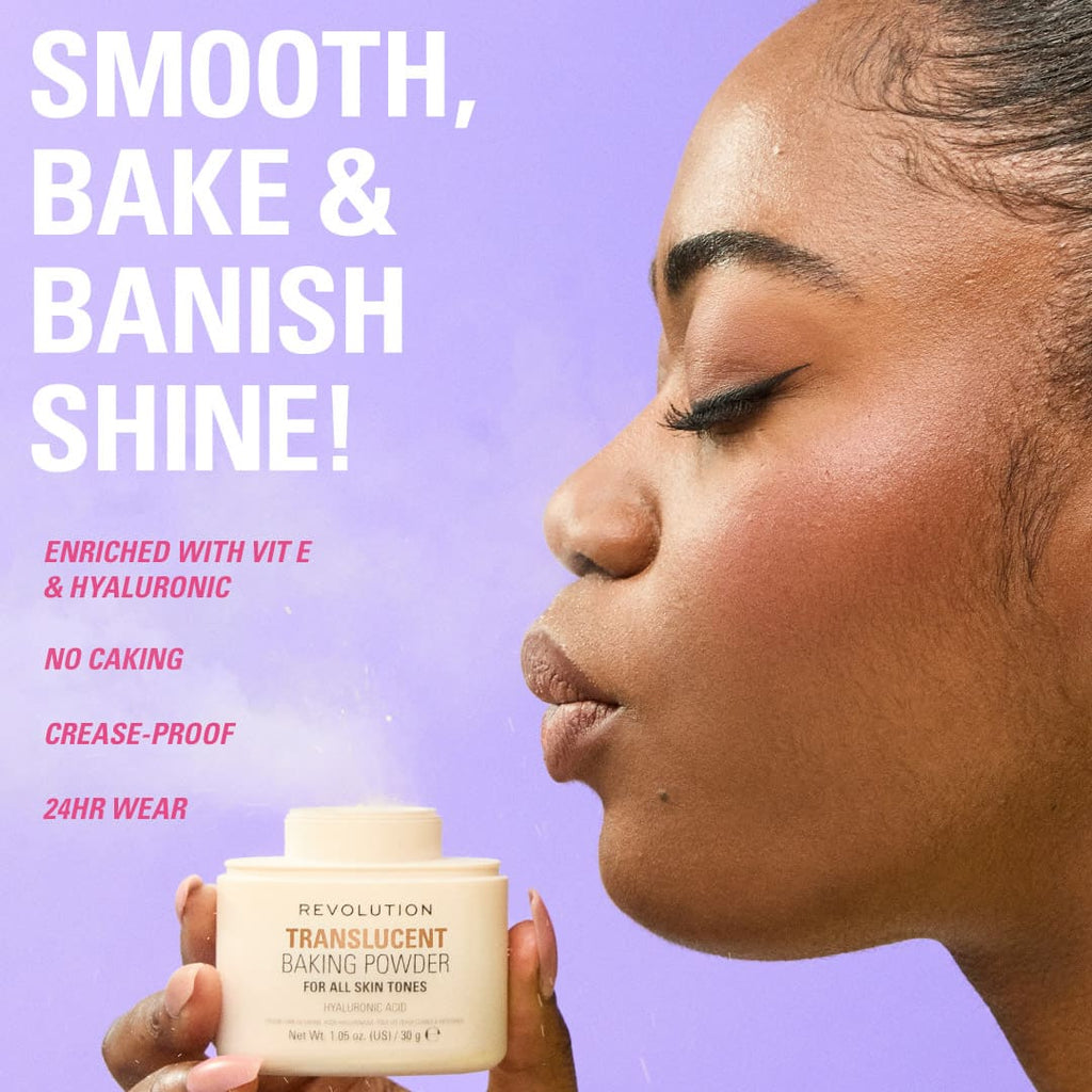 REVOLUTION LOOSE BAKING POWDER TRANSLUCENT