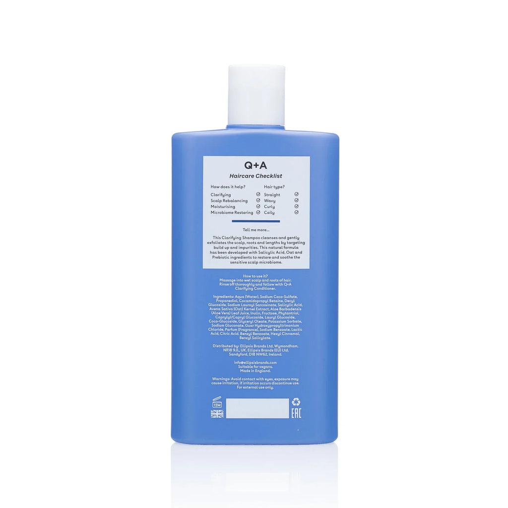 Q+A CLARIFYING SHAMPOOING 250ML