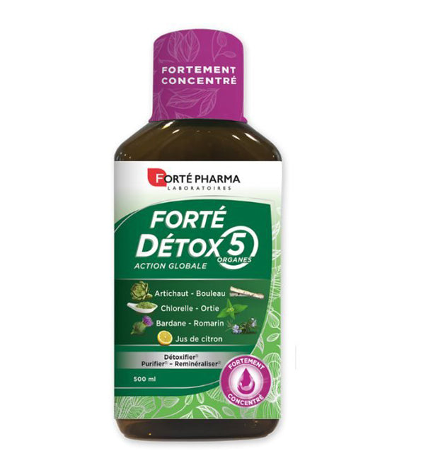 Forte Pharma FORTE DETOX ACTION GLOBALE X5 CITRON 500 ML