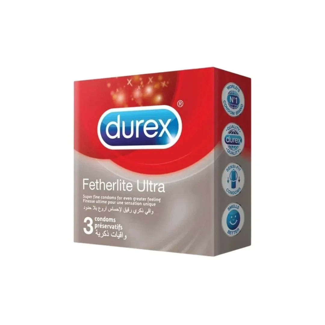 DUREX FETHERLITE ULTRA 3 PRÉSERVATIFS