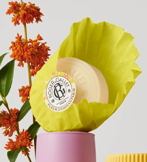 ROGER & GALLET  Fleur d'Osmanthus Savon Bienfaisant - 100 g