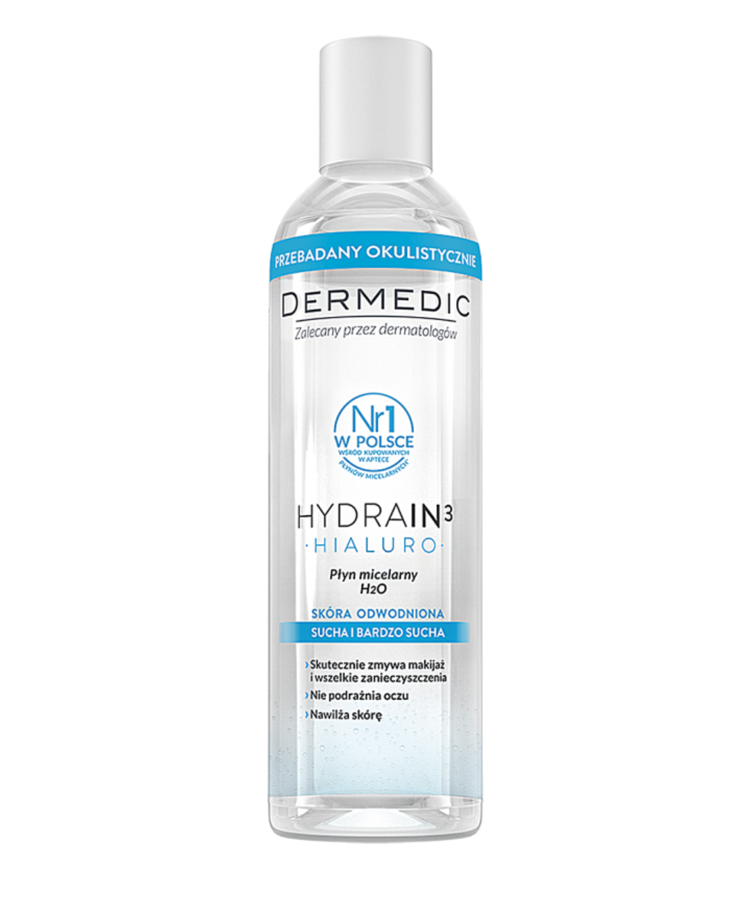 Dermedic Hydrain3 hialuro eau micellaire 200ml