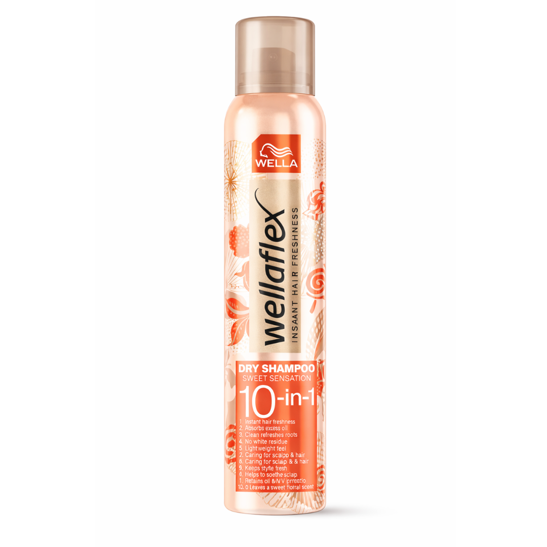 Wella Wellaflex  Dry Shampoo 10in1 Sweet Sensation 180ml