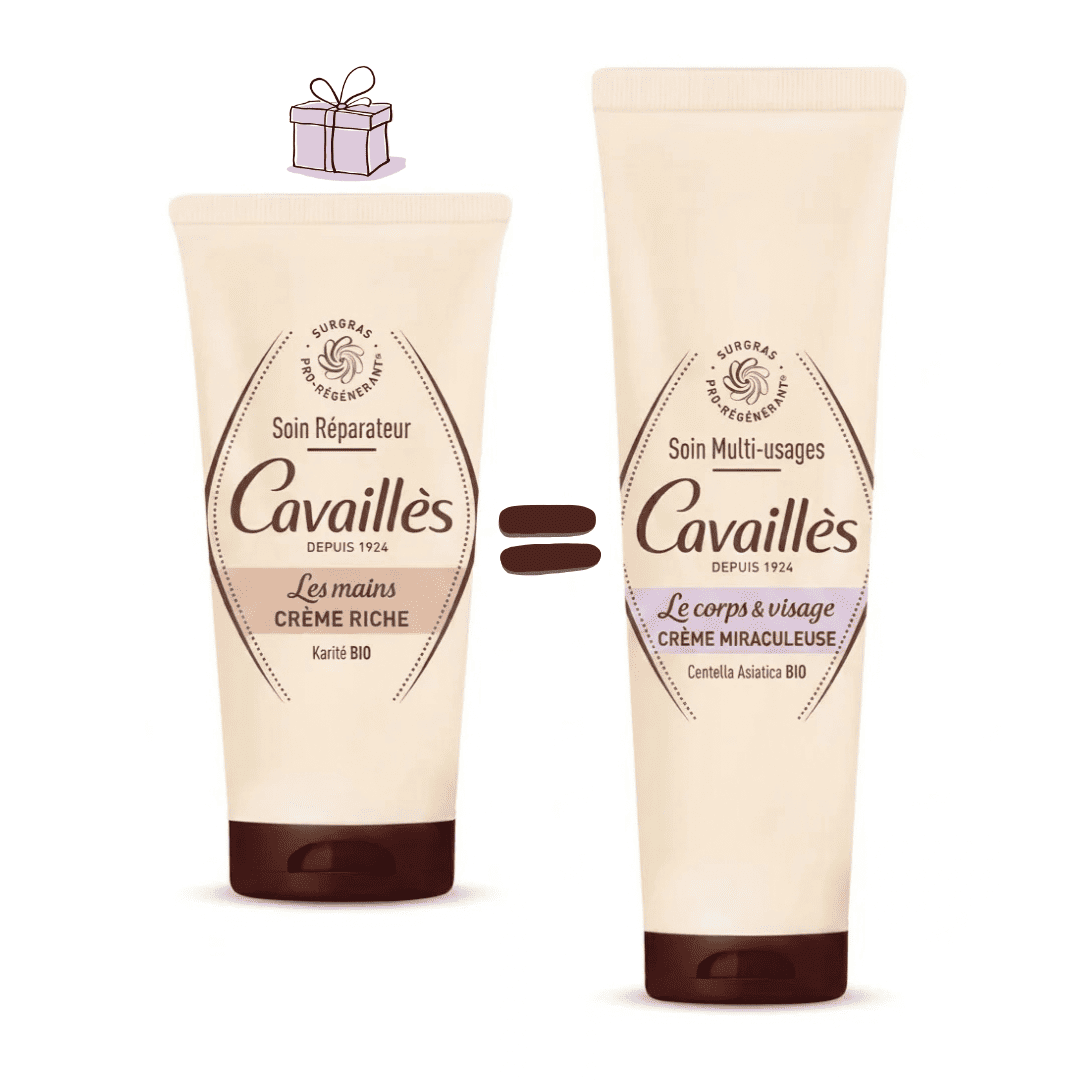 Cavaillès Crème Miraculeuse Multi-Usages 100 ml = Crème Mains Riche 50 ml Offerte