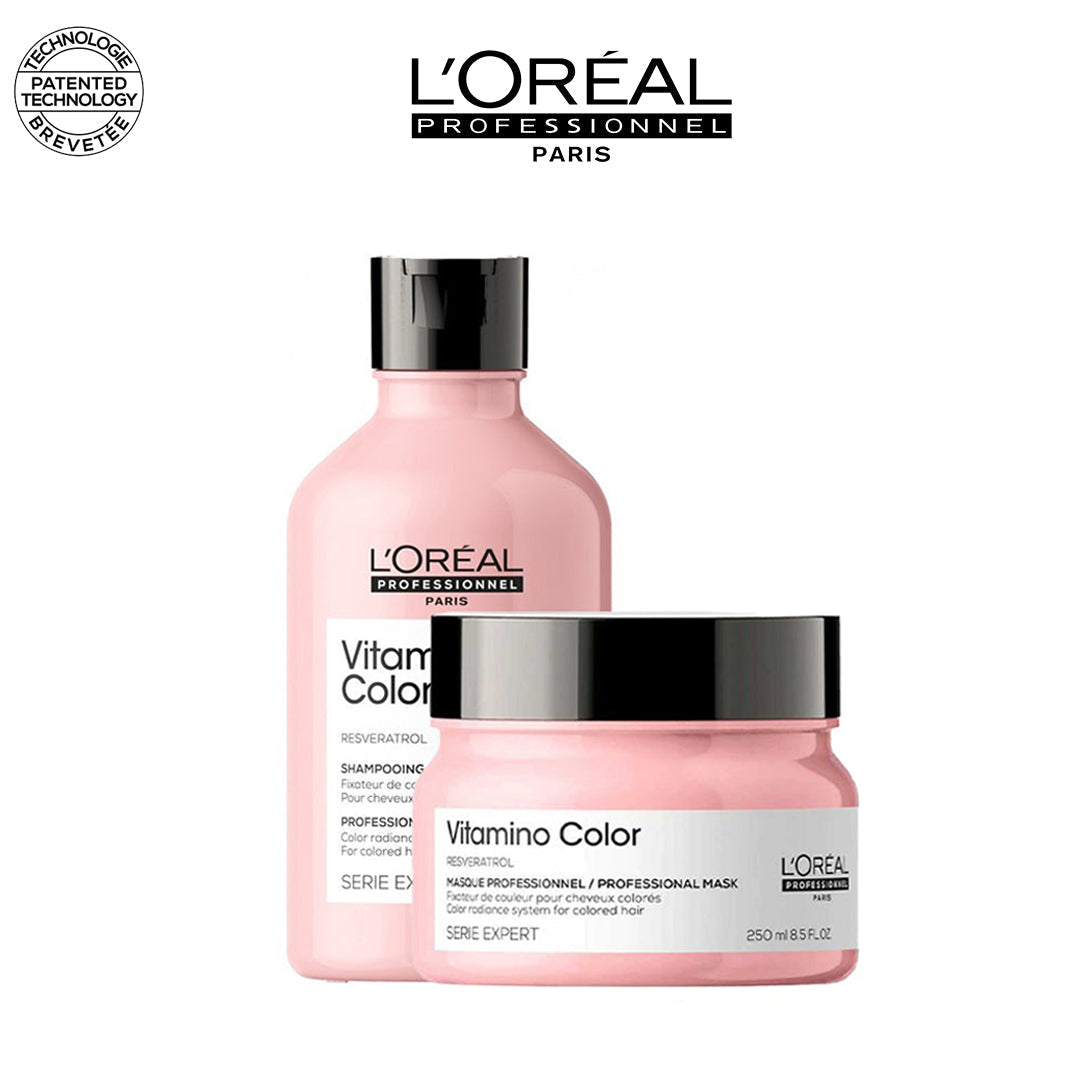 L'Oréal Professionnel duo vitamino color shampooing 300 ml + masque 250ml