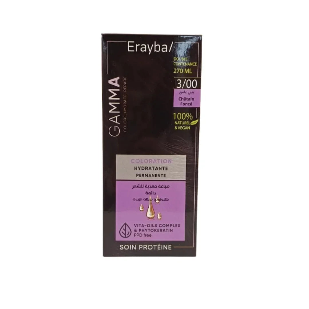 ERAYBA GAMMA COLORATION 3/00 CHATAIN FONCE