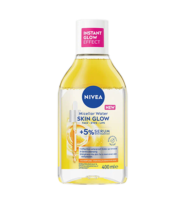 NIVEA Eau micellaire Skin Glow 400 ml