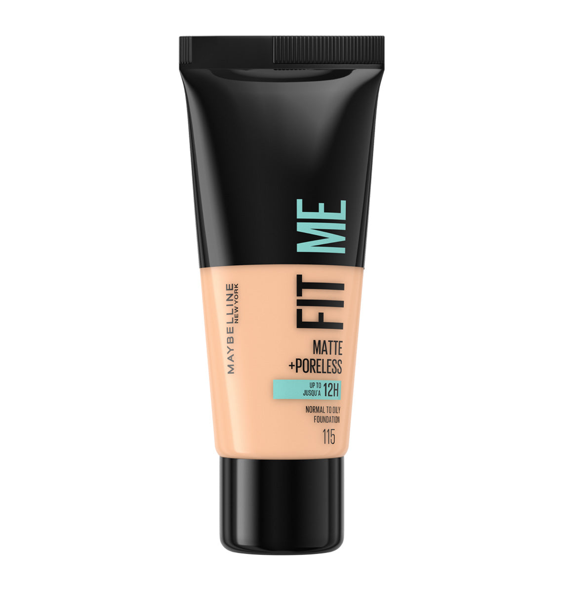 MAYBELLINE FIT ME FOND DE TEINT LIQUIDE MATTE + PORELESS 30ML 115 IVOIRE