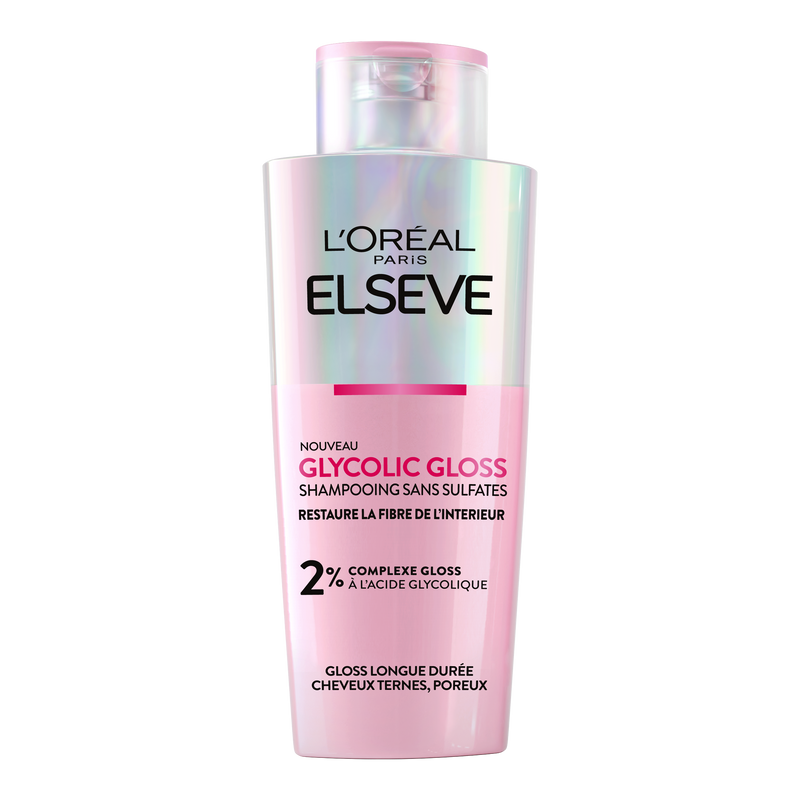 ELSEVE GLYCOLIC GLOSS SHAMPOING SANS SULFATE 200ML