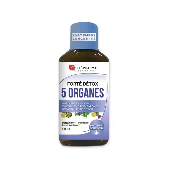 Forte Pharma FORTE DETOX ACTION GLOBALE X5 CITRON 500 ML
