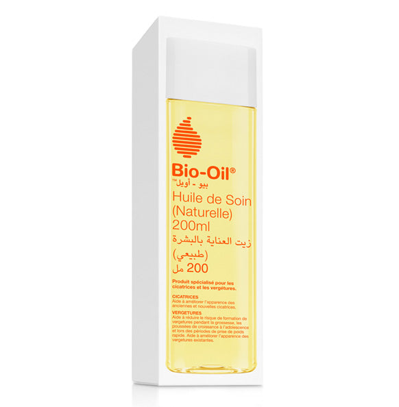 BIO OIL HUILE DE SOIN NATURELLE 200 ML