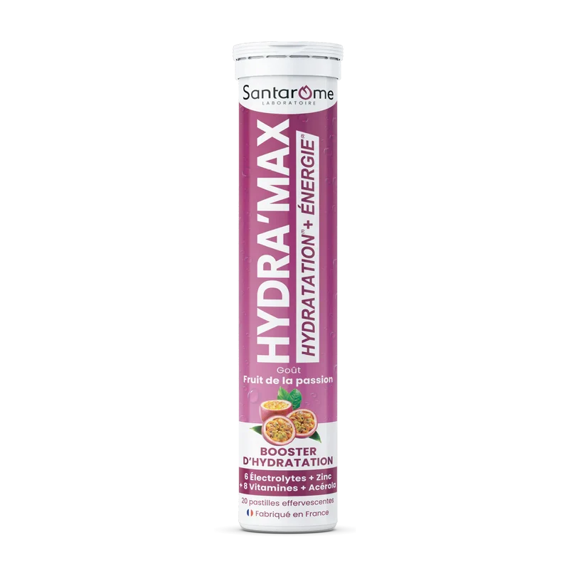 Santarome HYDRA'MAX Fruit de la Passion – 20 Pastilles Hydratation