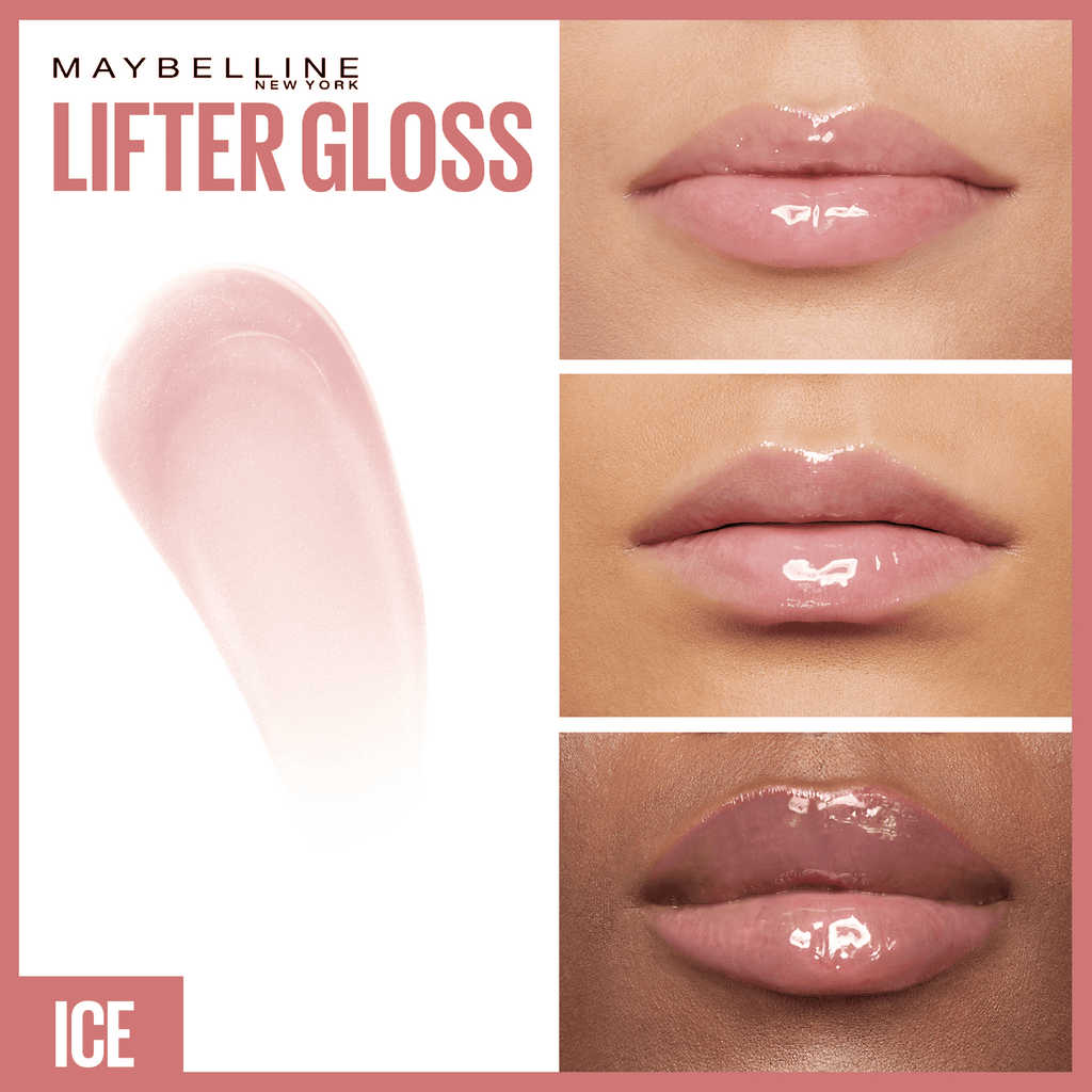 MAYBELLINE PACK LIFTER GLOSS À LÈVRES REPULPANT 002 ICE = LIP LINER 006 LINE LEADER