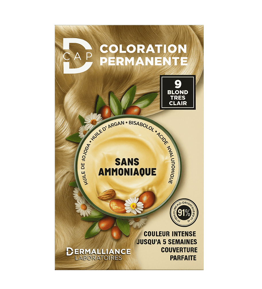 D-CAP COLORATION PERMANENTE N 9 BLOND TRE CLAIR