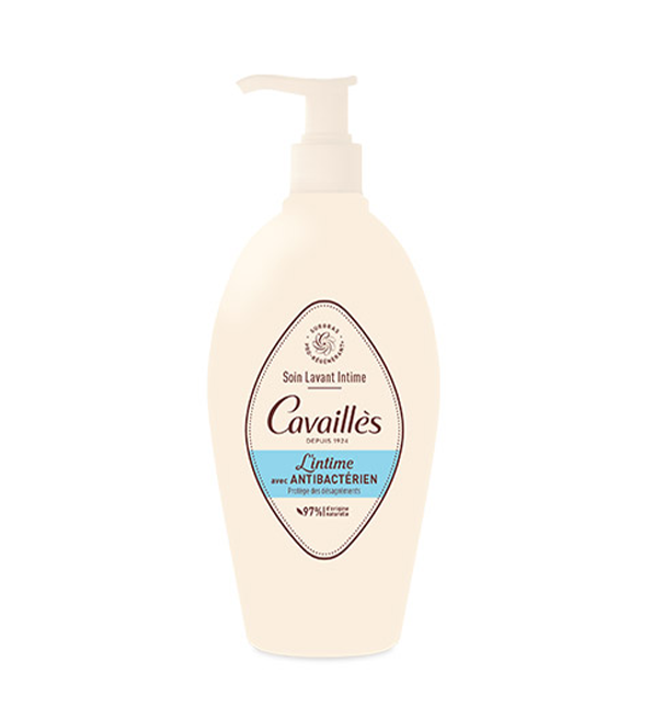 CAVAILLES SOIN NATUREL TOILETTE INTIME ANTI BACTÉRIEN 500ML