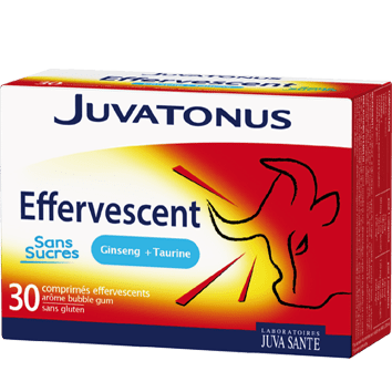 JUVATONUS GINSENG TAURINE EFFERV 30CPS