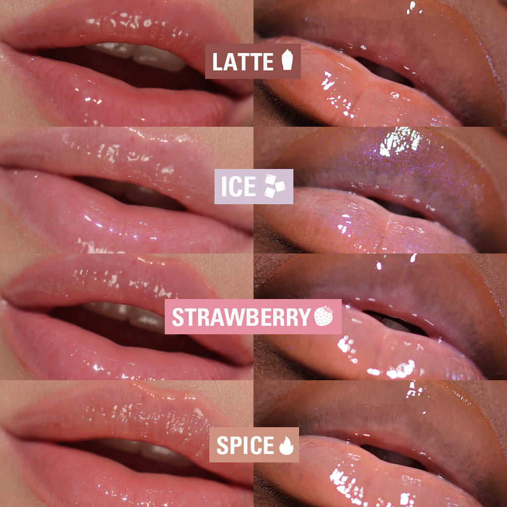 Revolution Juicy Peptide Lip Balm Nude Latte