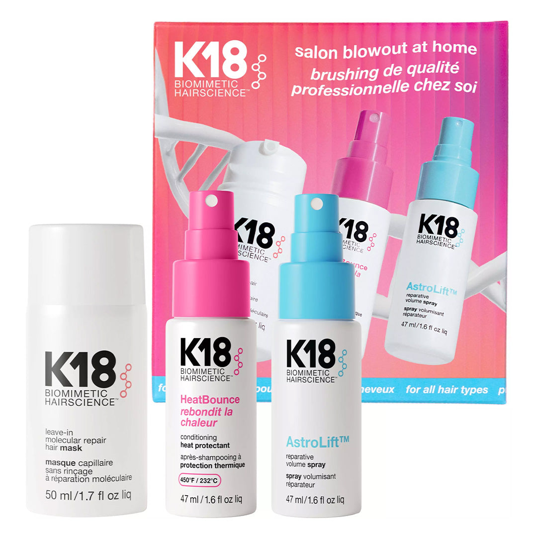 K18 SALON BLOWOUT AT HOME KIT COFFRET SOIN CHEVEUX