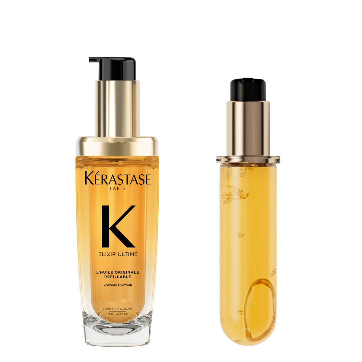 Kérastase Elixir Ultime RECHARGE Huile Sublimatrice Multi-Usage 75ml – Brillance Cheveux Ternes