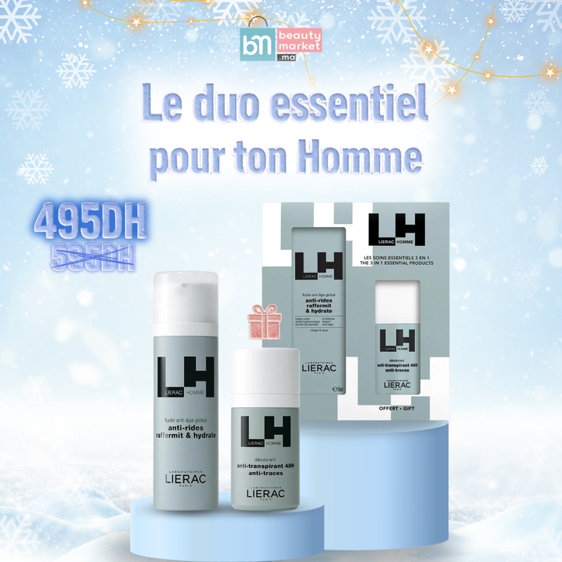 Lierac Coffret Homme Fluide Anti-Âge = Déodorant OFFERT