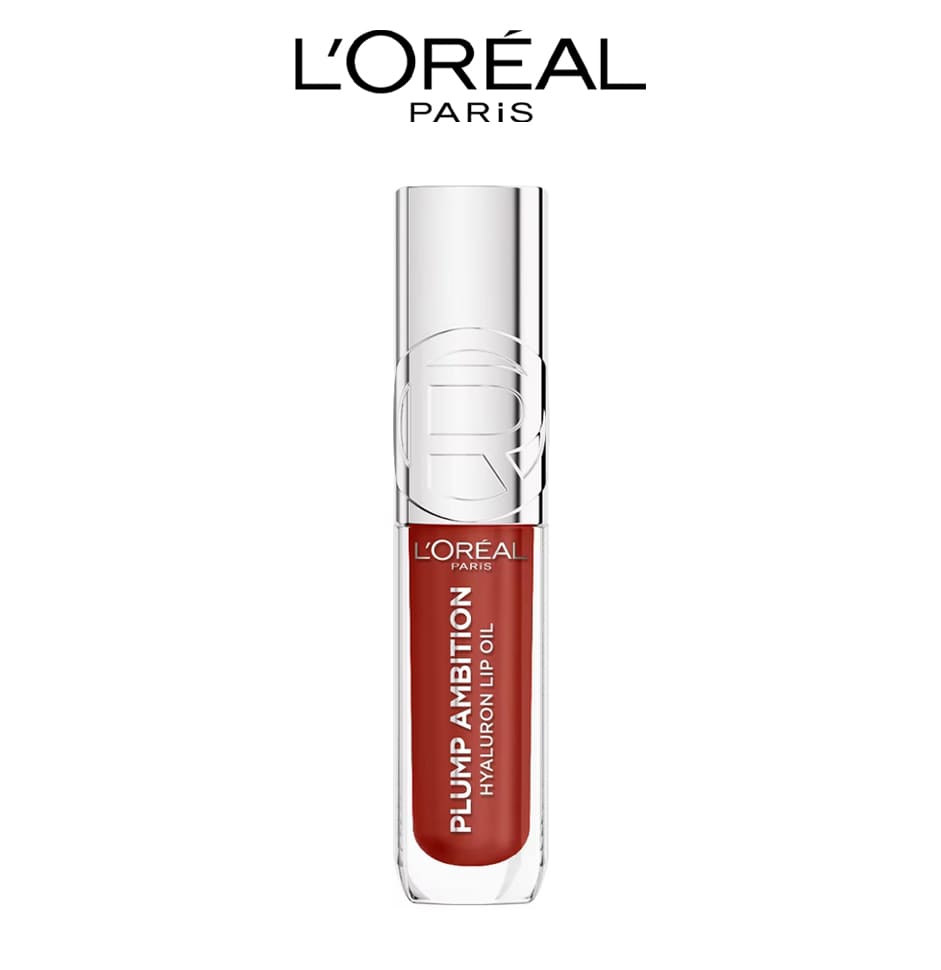 L'Oréal Paris LIP OIL PLUMP AMBITION 485 WINE O'CLOCK