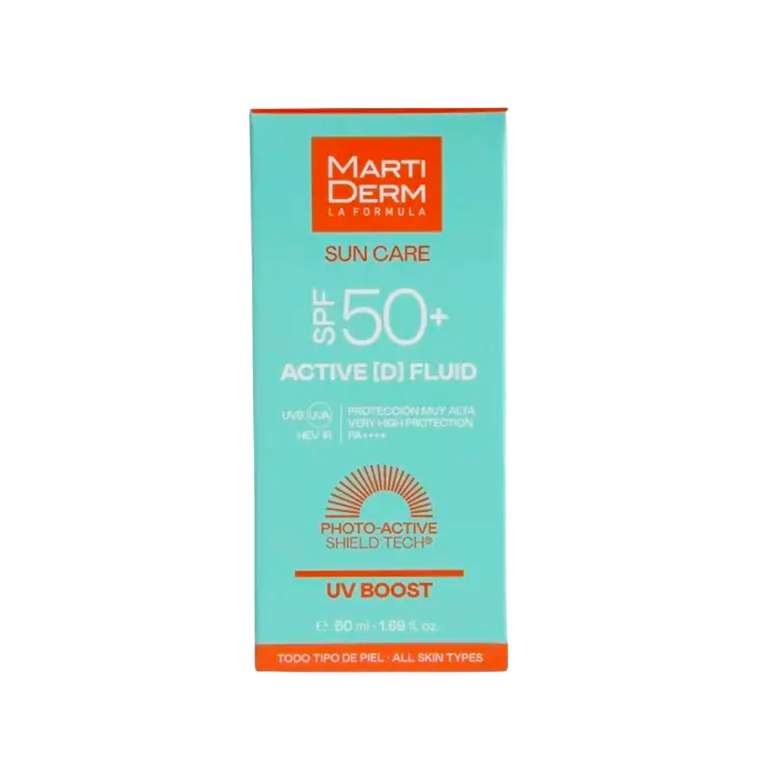 MARTIDERM SUN CARE ACTIVE D FLUID SPF 50 UV BOOST 50 ML