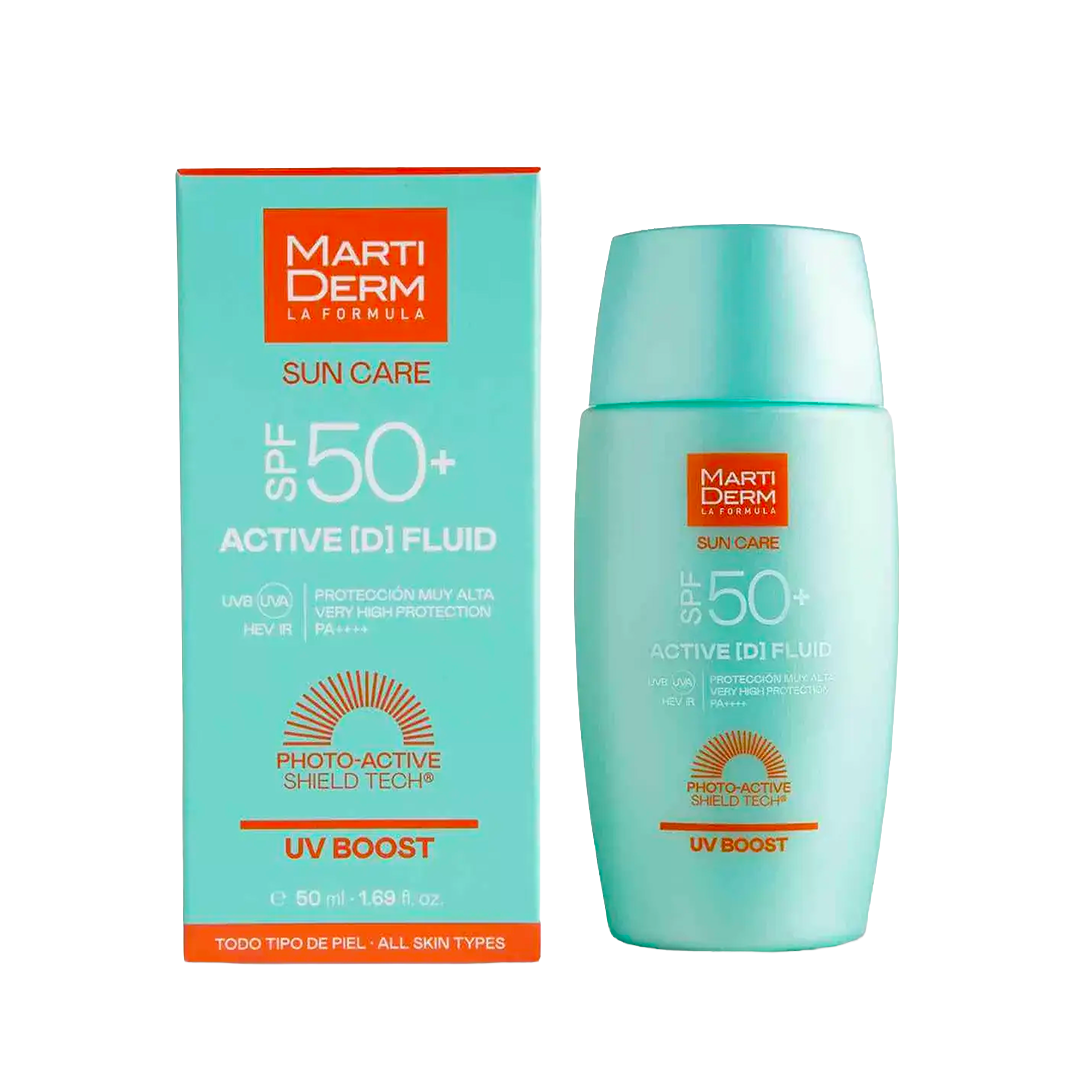 MARTIDERM SUN CARE ACTIVE D FLUID SPF 50 UV BOOST 50 ML