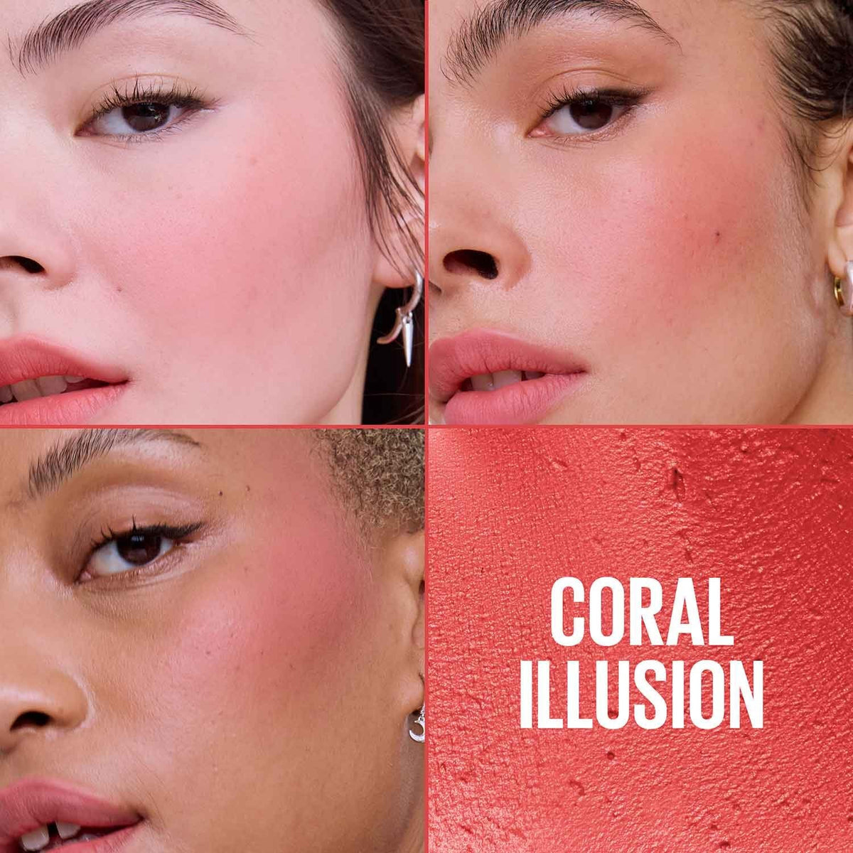 MAYBELLINE NEW YORK BLUSH CLOUDTOPIA CHEEK & LIP MOUSSE CORAL ILLUSION 05