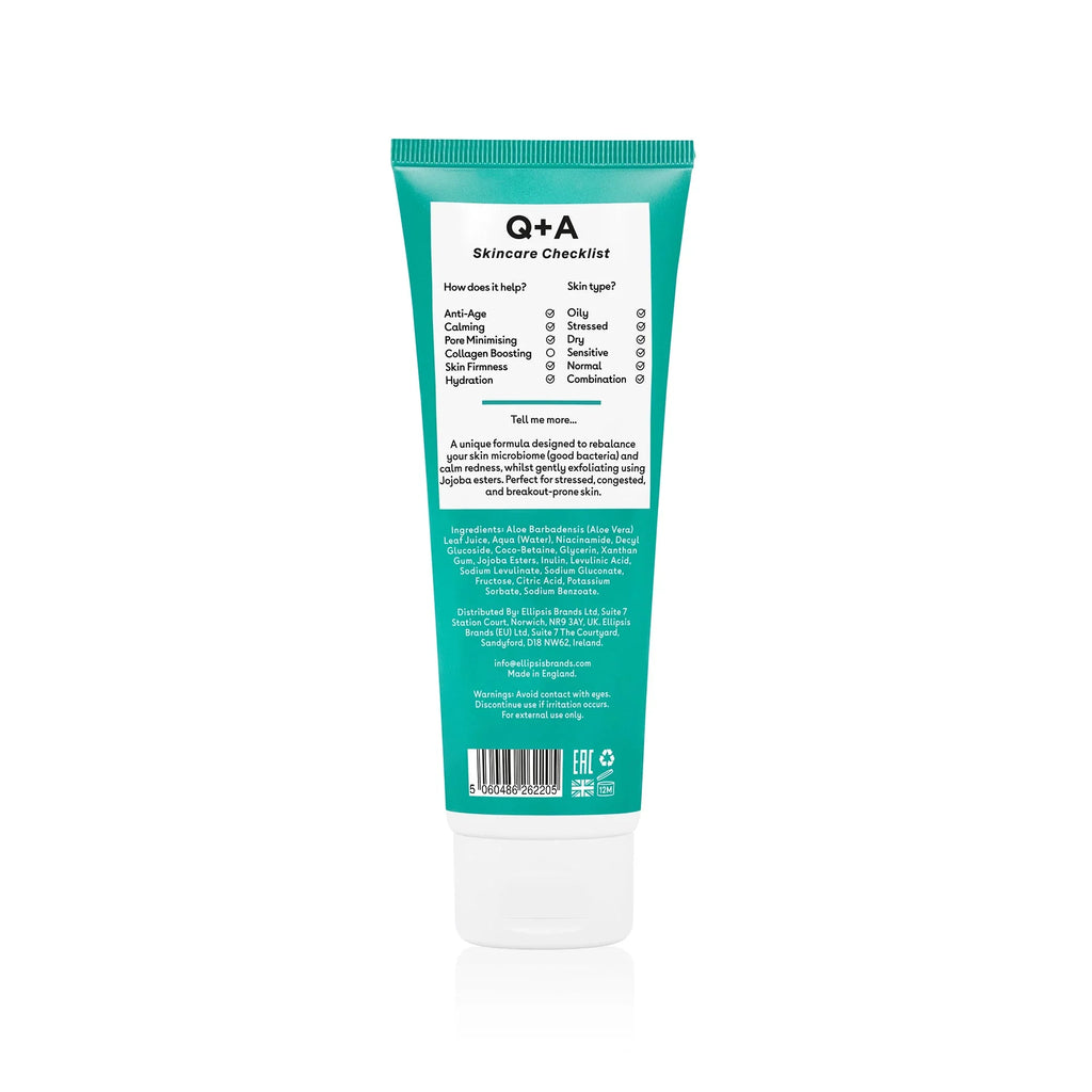 Q+A NIACINAMIDE GENTLE EXFOLIATING CLEANSER 125ML