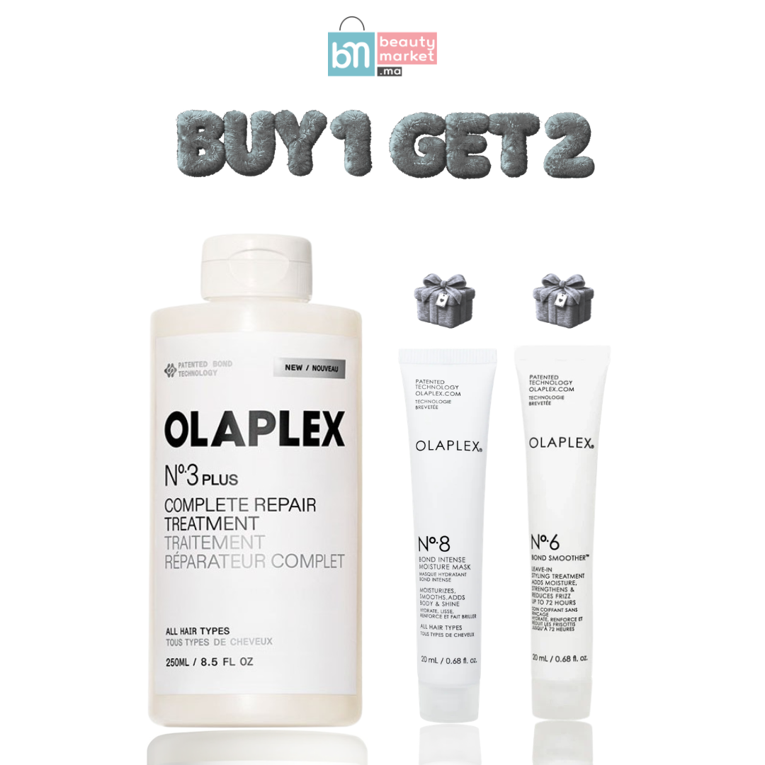 OLAPLEX Nº3 COMPLETE REPAIR TREATMENT 250ml= Nº6 + Nº8 Offerts