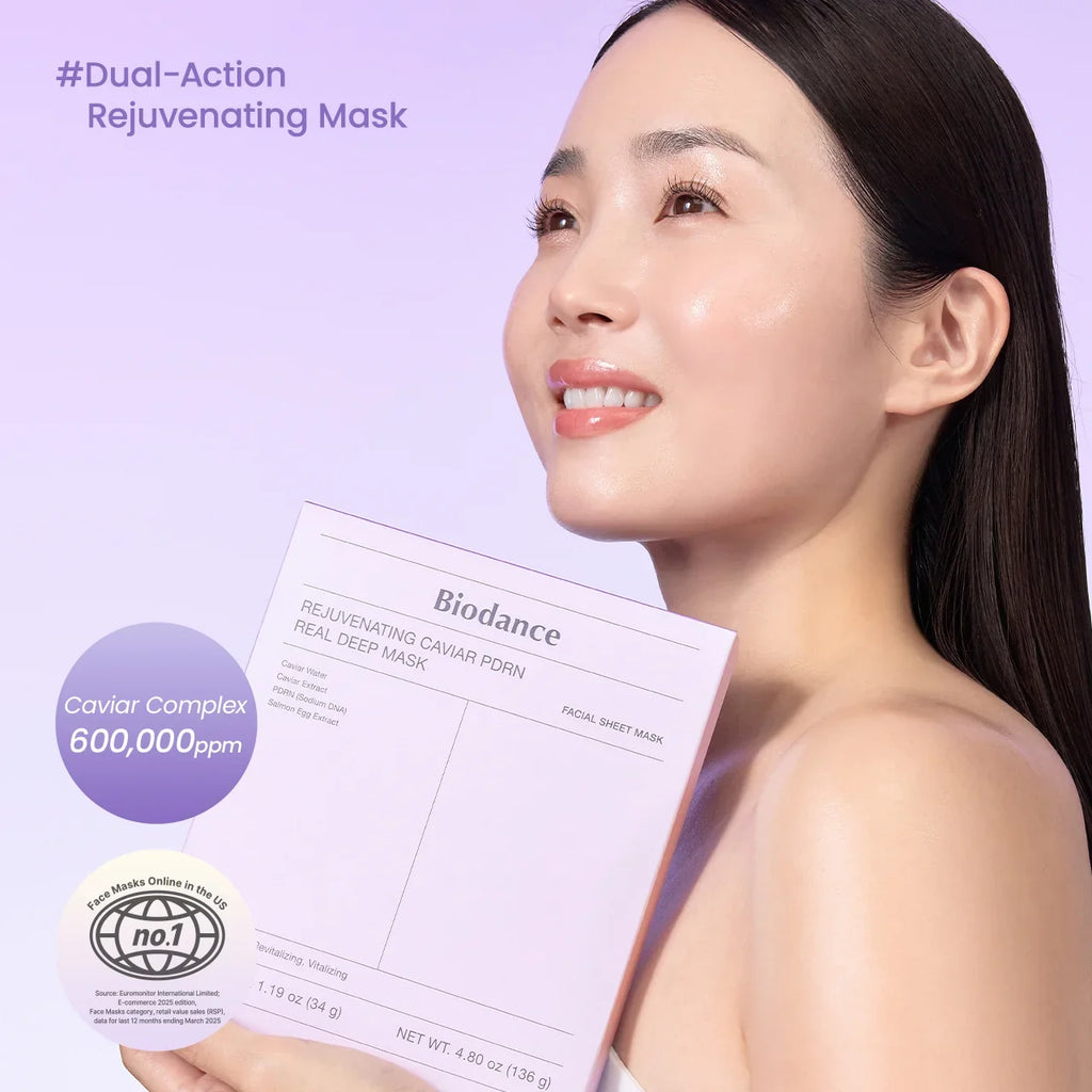 BIODANCE REJUVENATING CAVIAR PDRN REAL DEEP MASK 1 UNITE