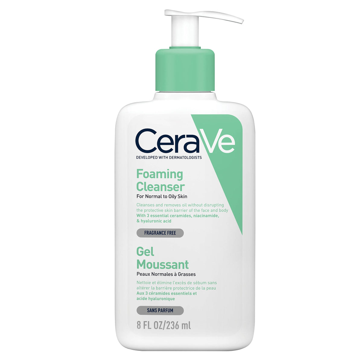 Cerave gel moussant – 236 ml