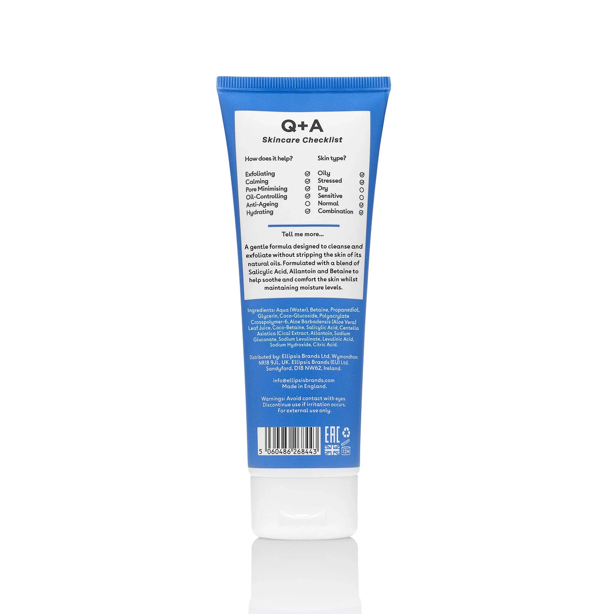 Q+A SALICYLIC ACID CLEANSER 125ML