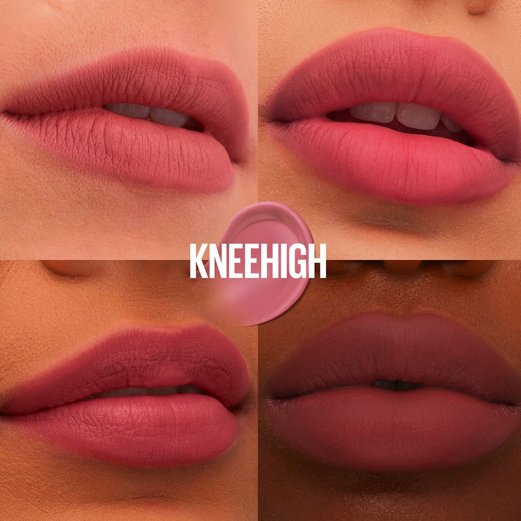 MAYBELLINE NEW YORK SUPERSTAY TEDDY TINT BLUSH À LÈVRES LIQUIDE FINI MAT FONDU kneehigh 55