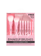 ABSOLUTE NEW YORK Pink Essentials Makeup Brush Set